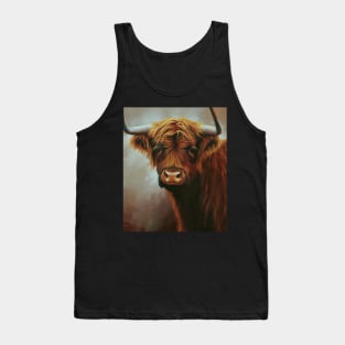 Brown Cow #3 Tank Top